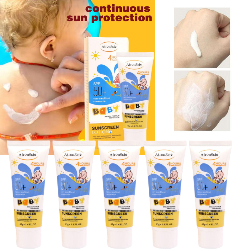 Kids Sun Protection Cream SPF5 - Baby Sunscreen Lotion reseña y precio
