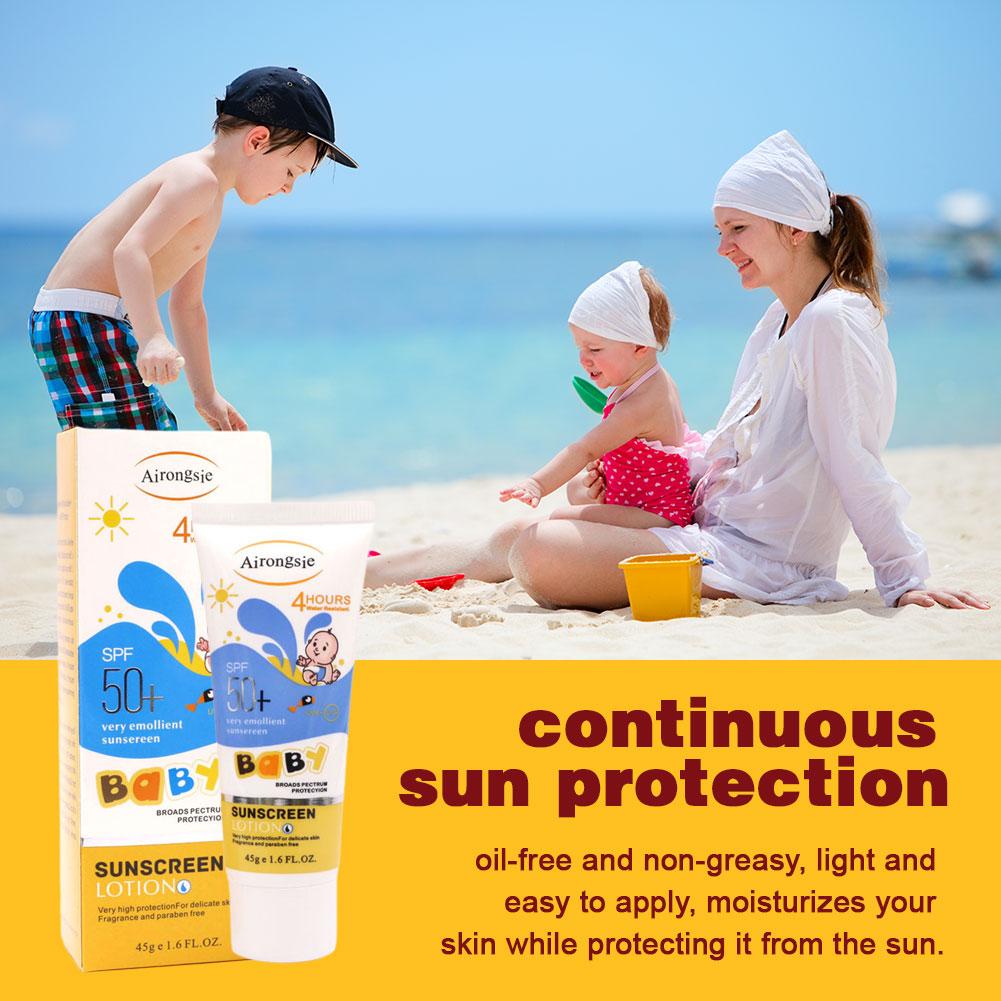 Kids Sun Protection Cream SPF5 - Baby Sunscreen Lotion reseña y precio