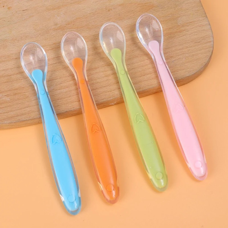 BPA Free Baby Silicone Spoons  - Baby Food Storage Jar reseña y precio