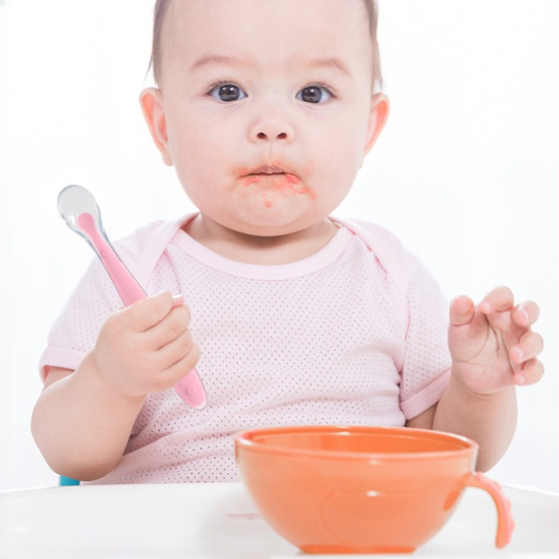 BPA Free Baby Silicone Spoons  - Baby Food Storage Jar reseña y precio