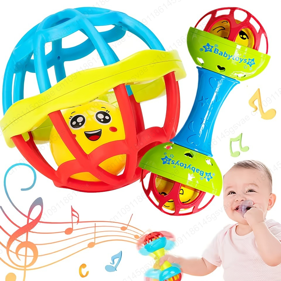 2pcs Baby Rattles 0 12 Months  - Baby Rattle Toy Set reseña y precio