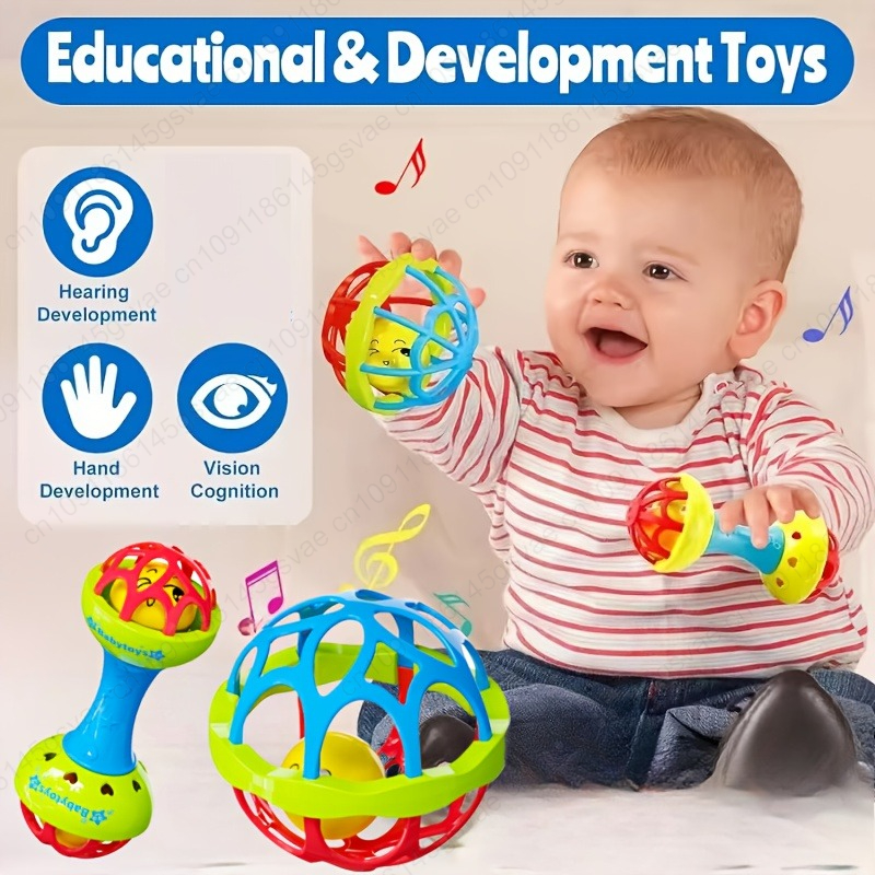 2pcs Baby Rattles 0 12 Months  - Baby Rattle Toy Set reseña y precio