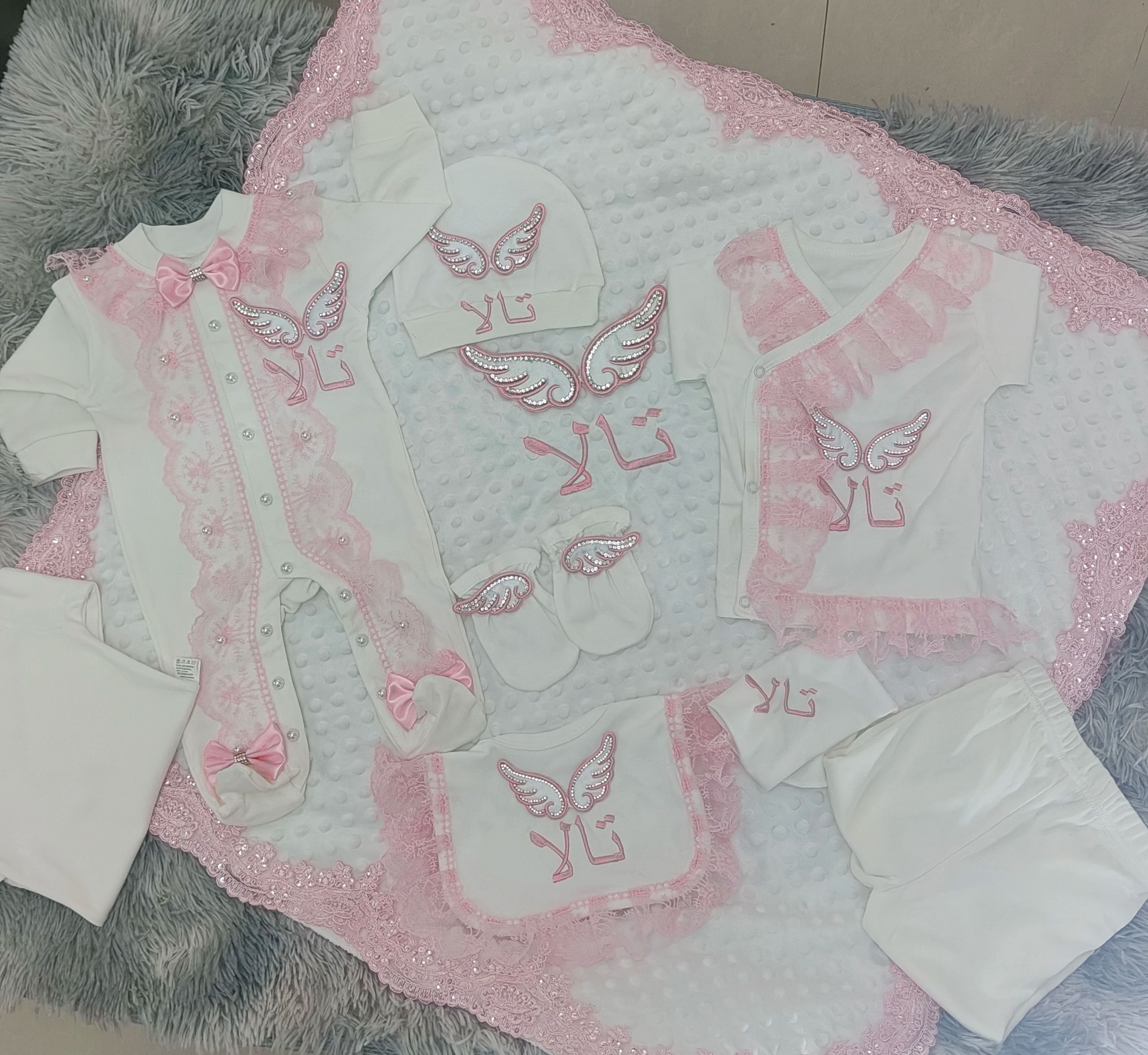 Organic Cotton 9Pcs Baby Girl  - Baby Products Organic reseña y precio