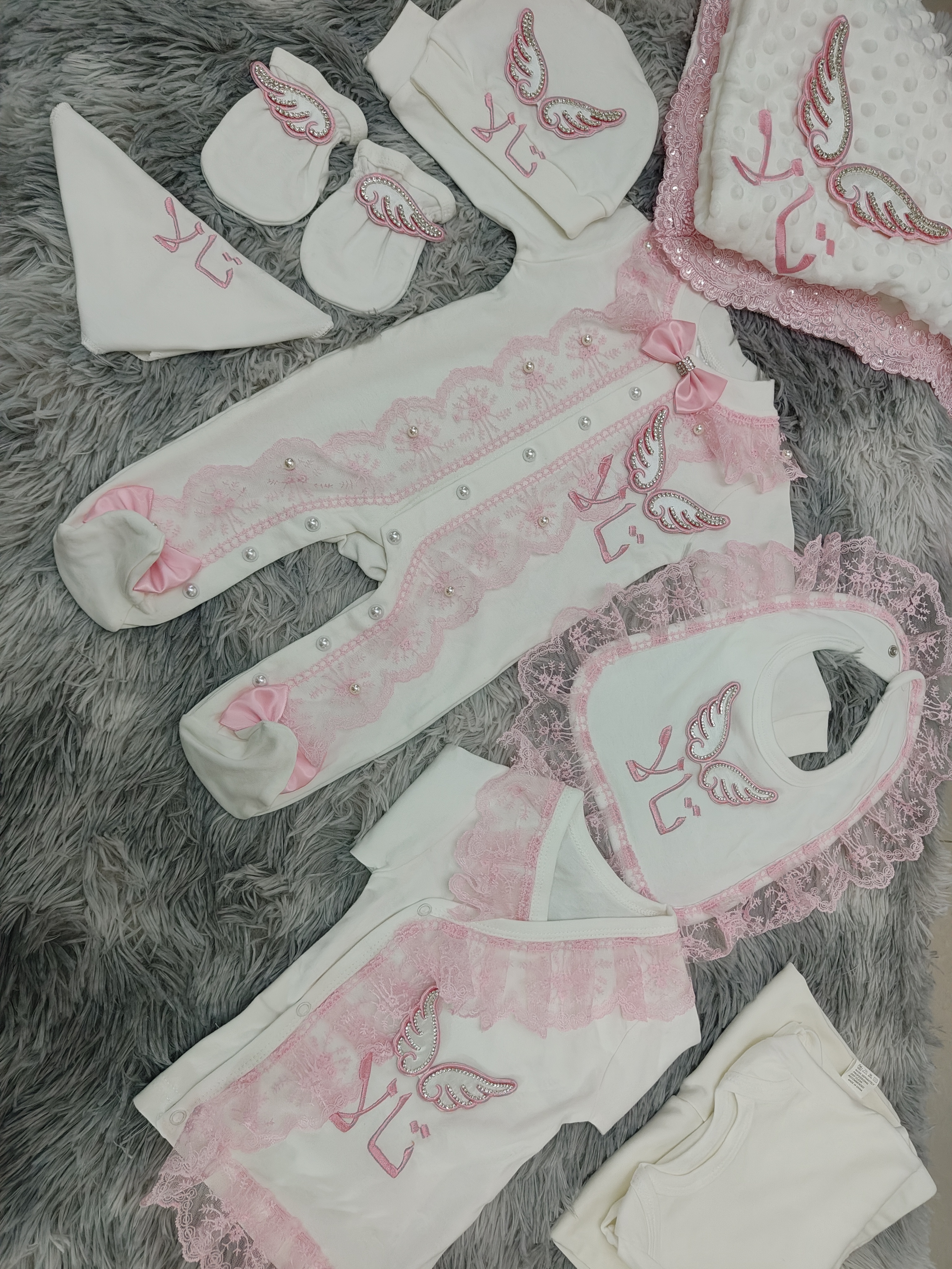 Organic Cotton 9Pcs Baby Girl  - Baby Products Organic reseña y precio