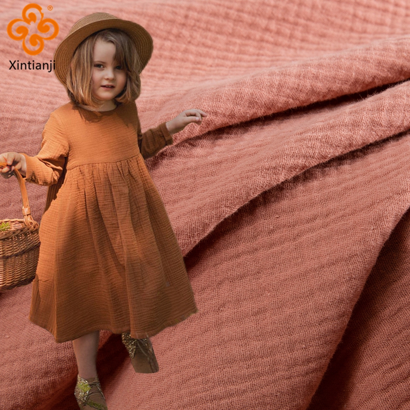 Double Layer Gauze Fabric 100% - Baby Products Organic reseña y precio