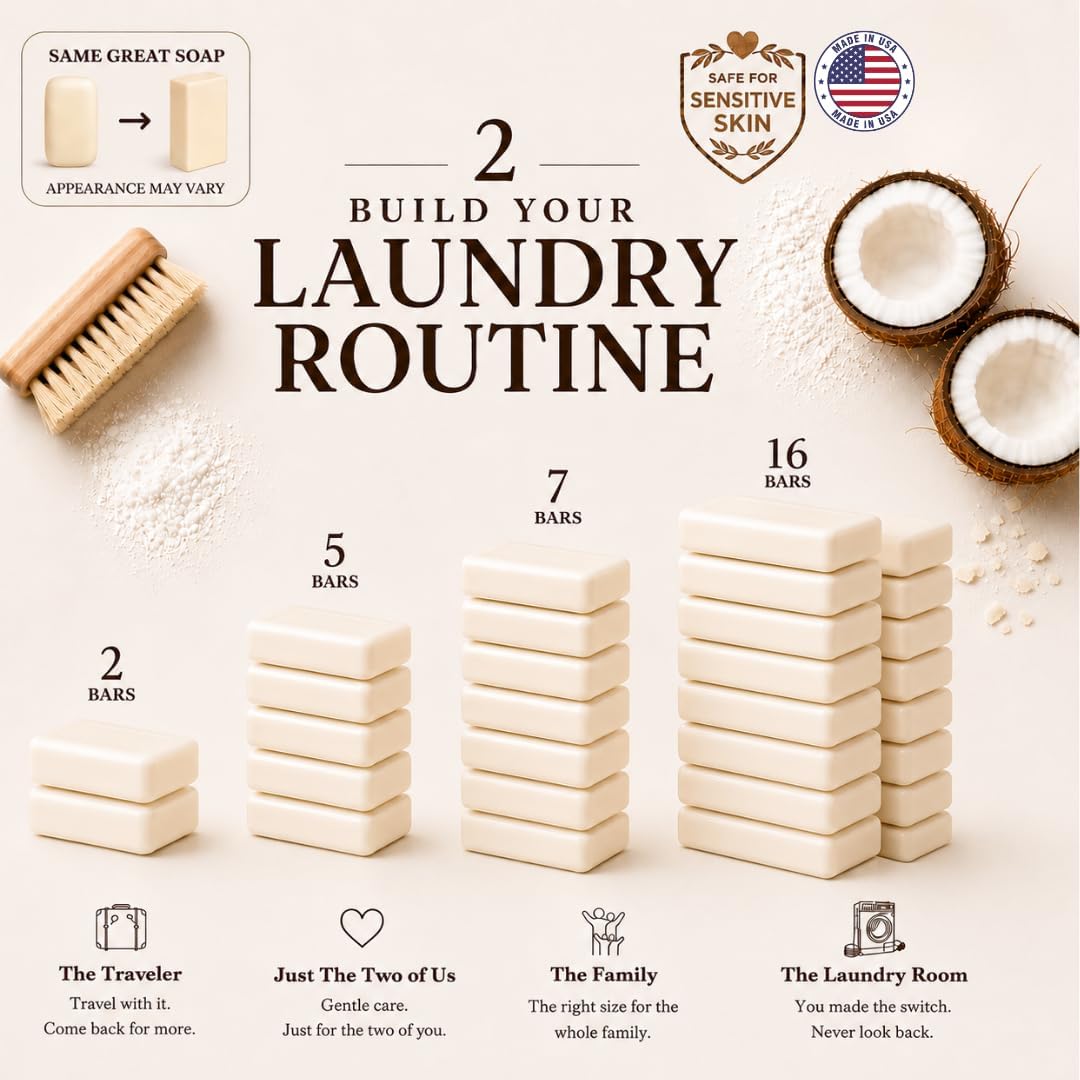 Natural Laundry Soap Bar for S - Baby Products Soap reseña y precio