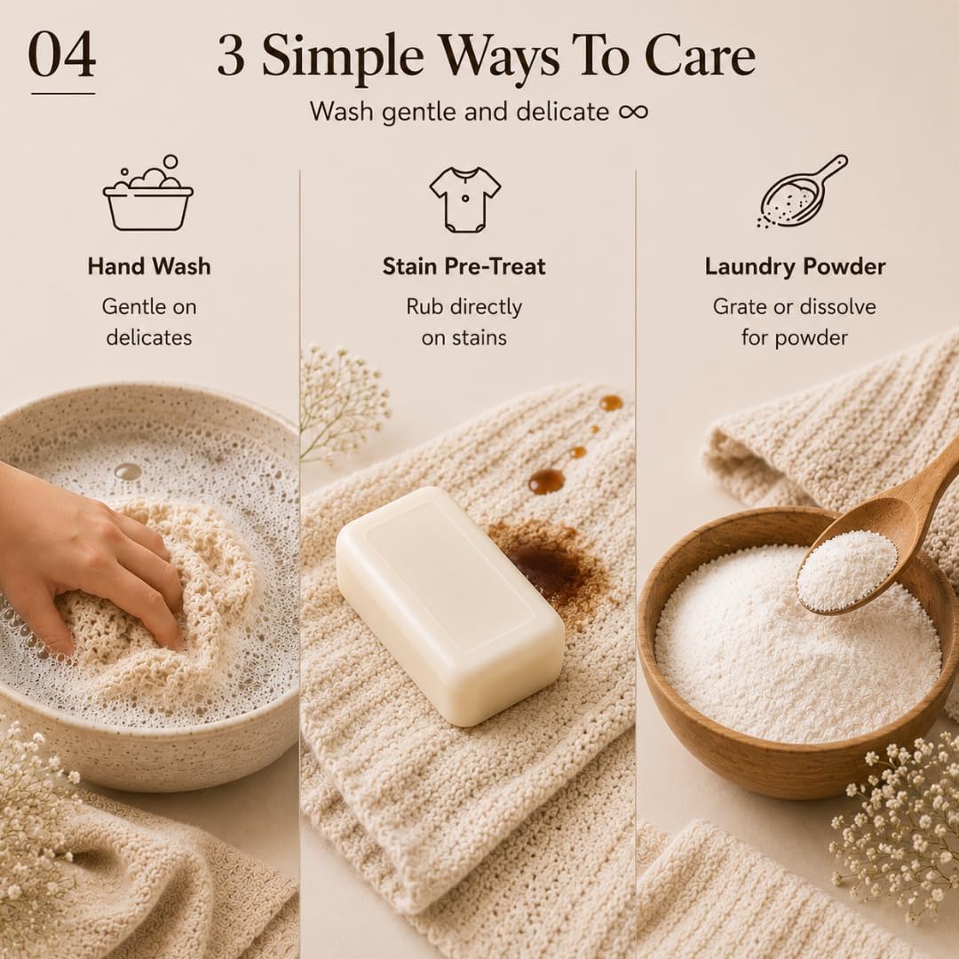 Natural Laundry Soap Bar for S - Baby Products Soap reseña y precio