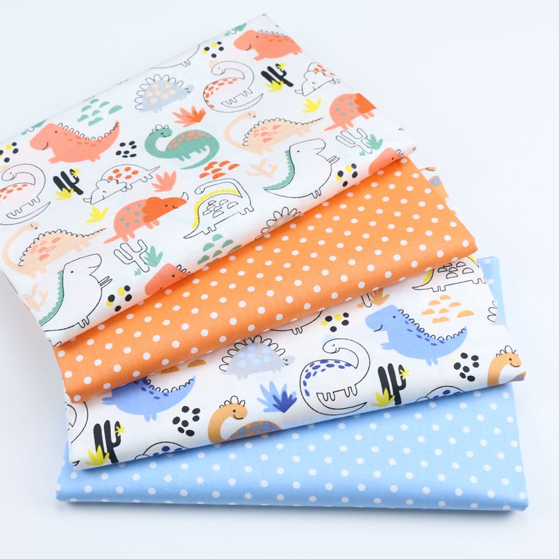 Dinosaur Dot 100% Cotton Twill - Baby Products Organic reseña y precio