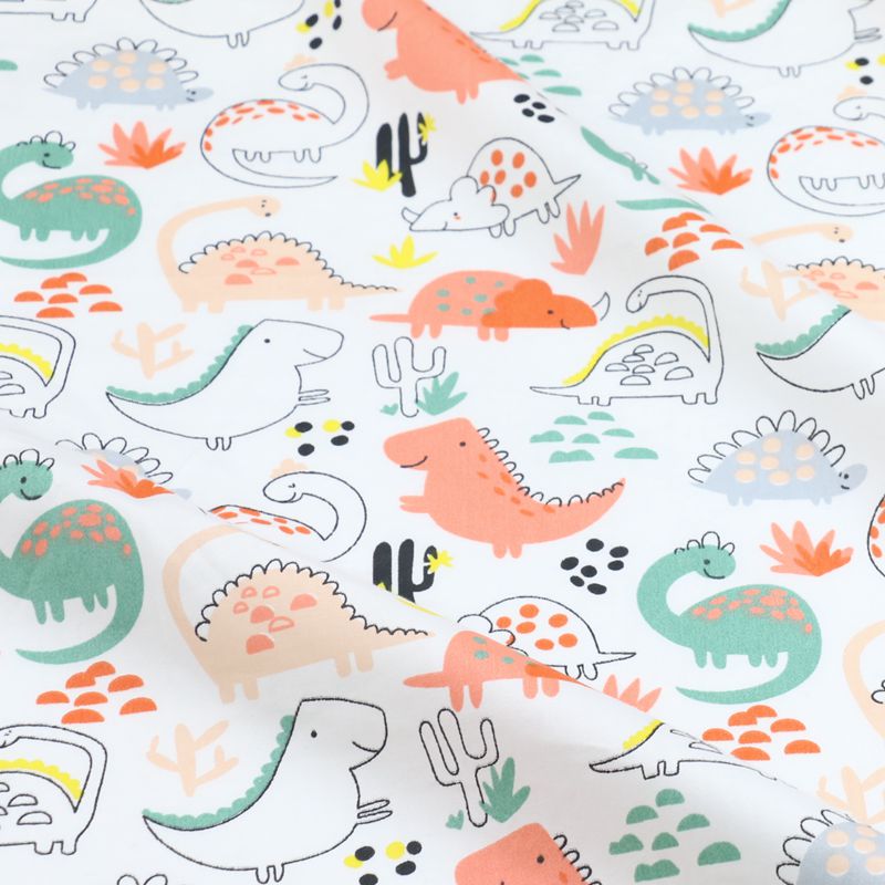 Dinosaur Dot 100% Cotton Twill - Baby Products Organic reseña y precio