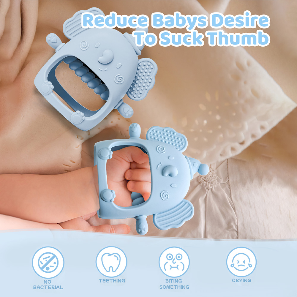 1PC Silicone Teether Baby Toys - Baby Products You Need reseña y precio